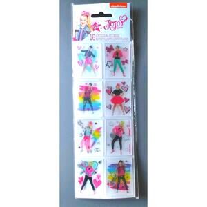 JoJo Siwa 16 Lenticular Stickers Nickelodeon 2019 One Pack Brand New RARE FIND